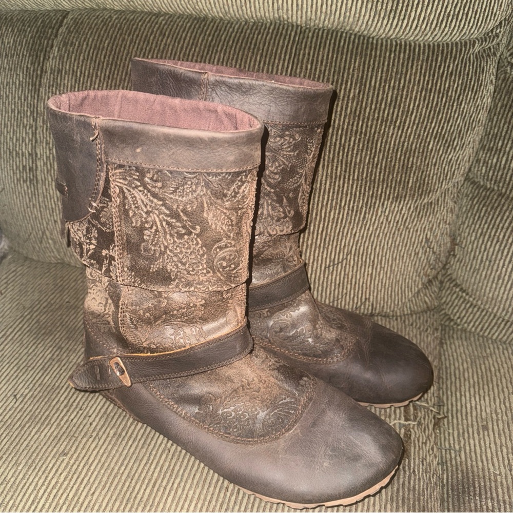 Merrell Brown Patterned Combat Boots - image 2